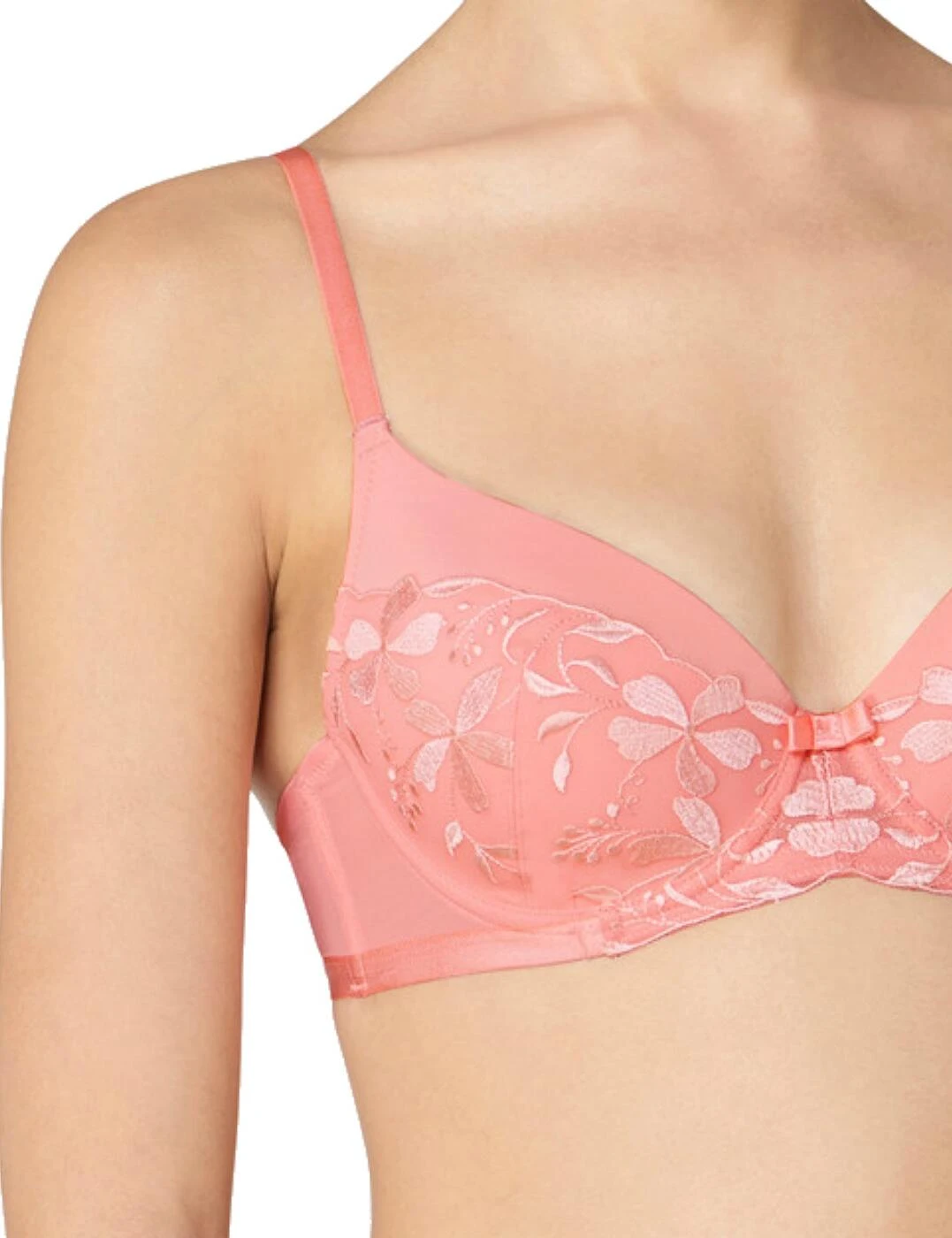 10157977 Triumph Sexy Angel Spotlight WHU Bra - 10157977 Coral - Image 2