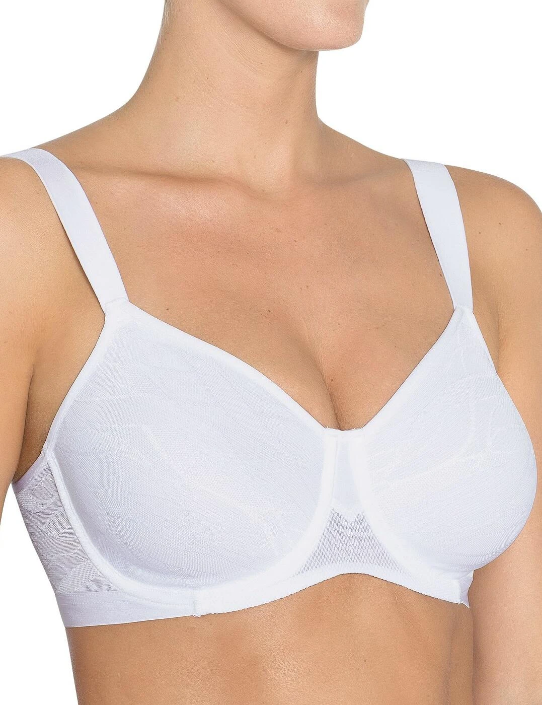10167916 Triumph Airy Sensation W01 Minimiser Bra - 10167916 White - Image 2