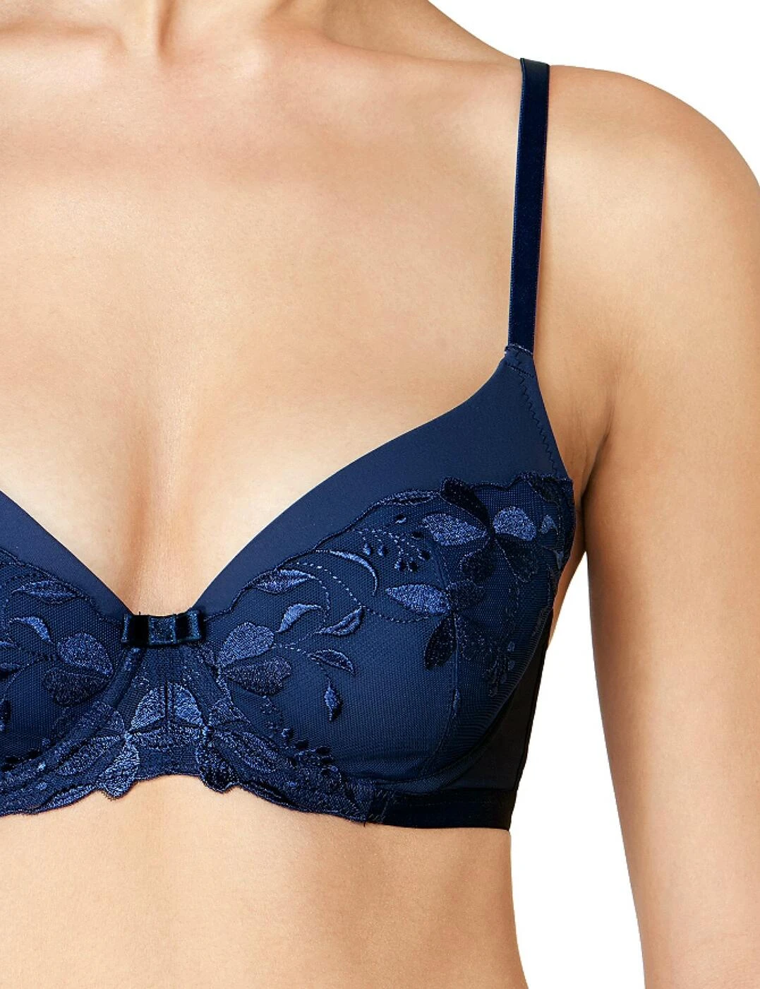 10157977 Triumph Sexy Angel Spotlight WHU Bra - 10157977 Deep Water - Image 2