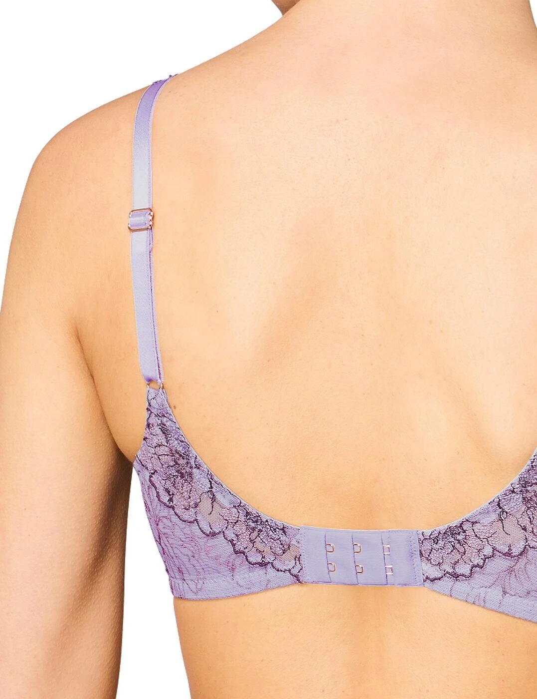 10189075 Triumph Sublime Florale Underwired Bra - 10189075 Lavender Grey - Image 3