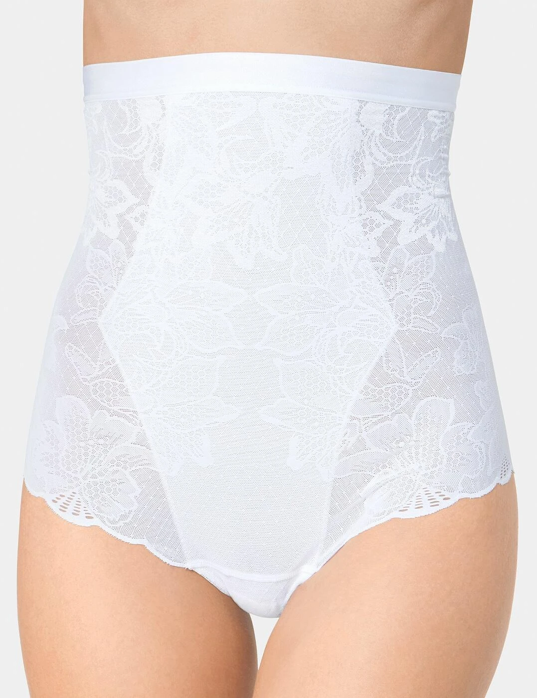 10184112 Triumph Magic Wire Lite Super Highwaist Brief - 10184112 White - Image 2