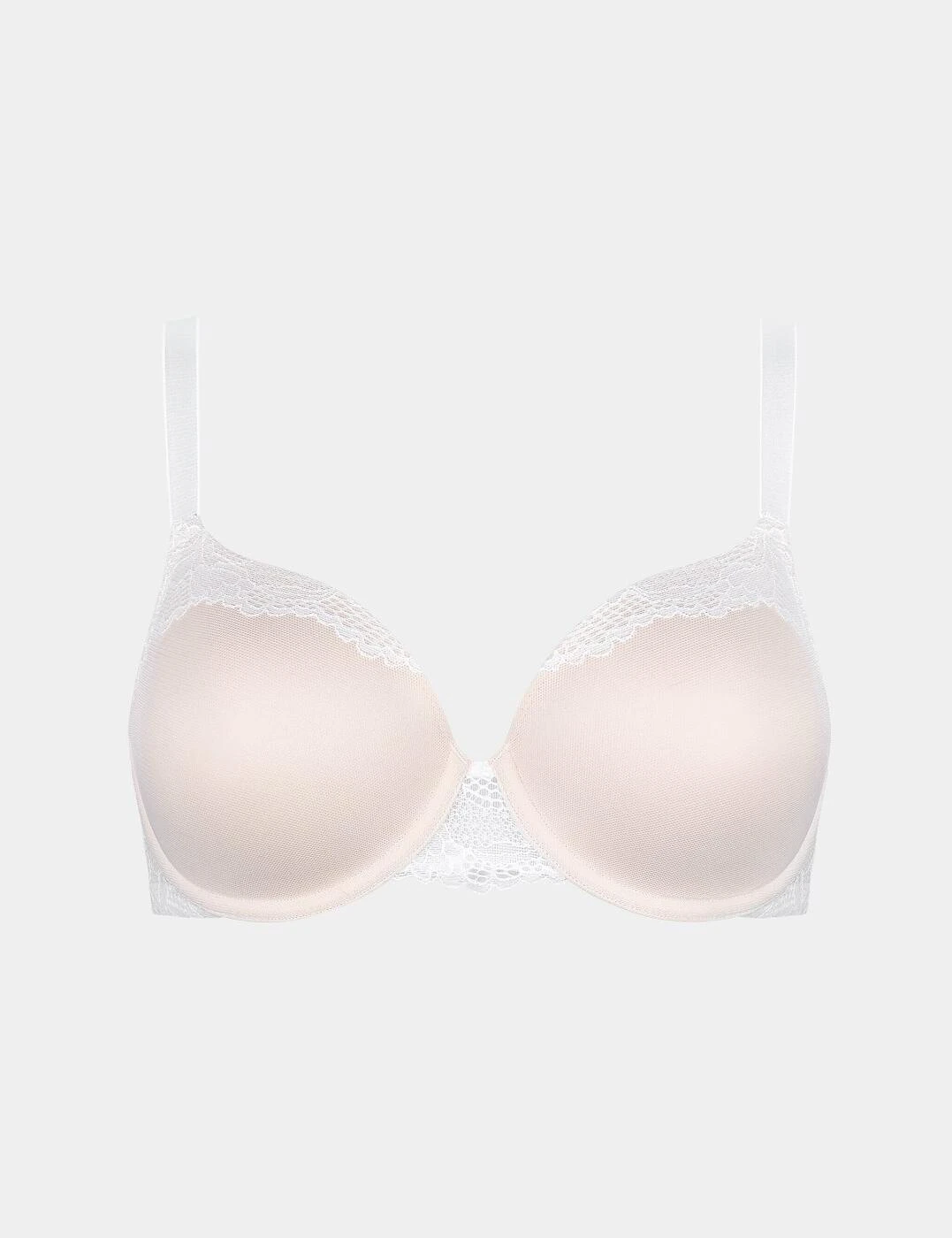 10193916 Triumph Lace Spotlight Underwired Bra - 10193916 White - Image 2