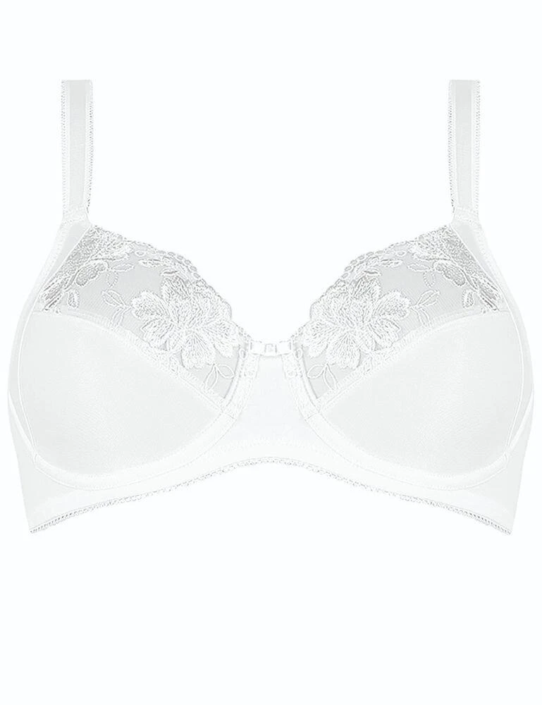 10156824 Triumph Modern Posy Underwired Bra - 10156824 White - Image 2