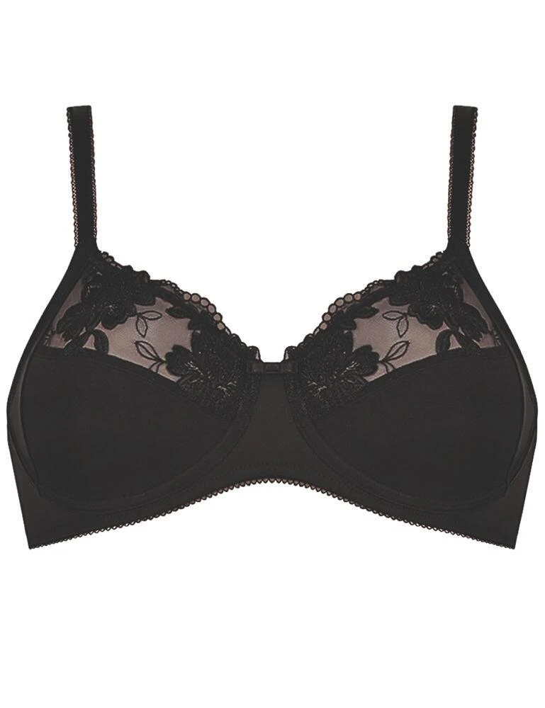 10156824 Triumph Modern Posy Underwired Bra - 10156824 Black - Image 2