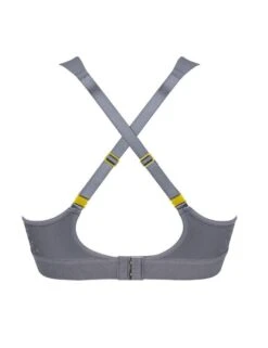 10162782 Triumph Triaction Hybrid Sports Bra - 10162782 Grey Combination