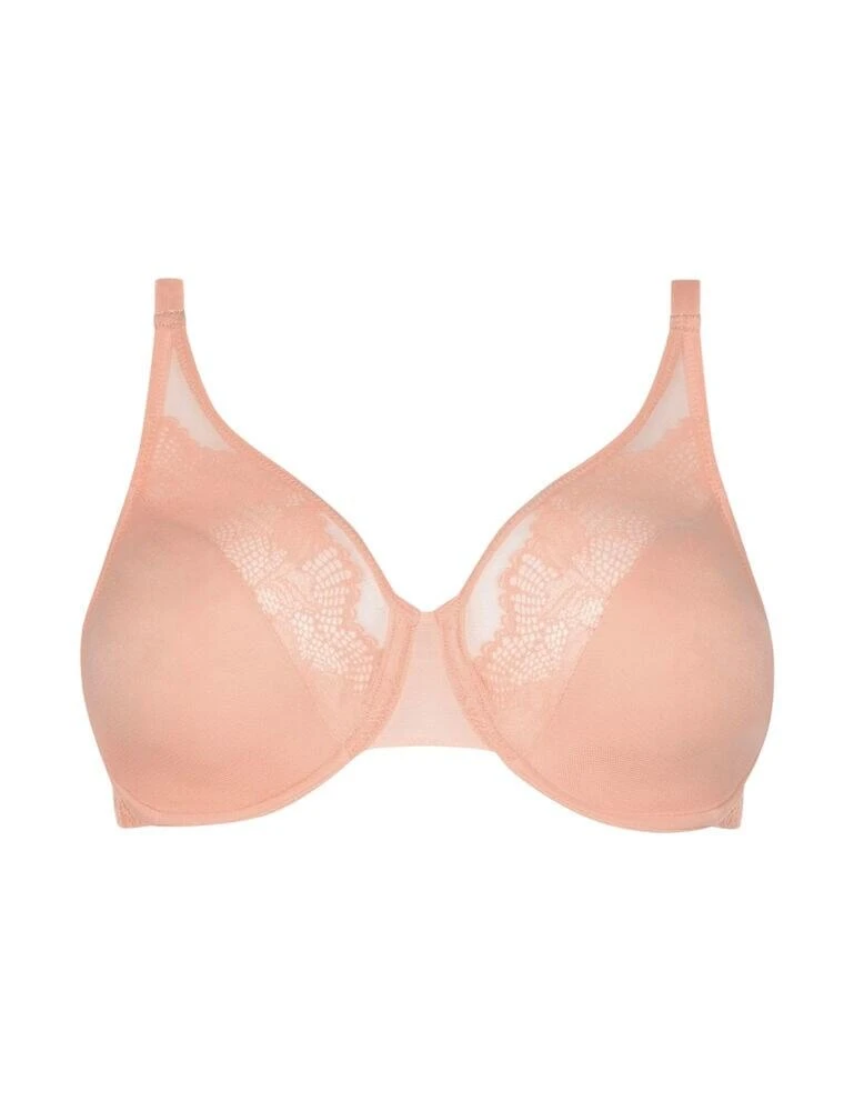 10194089 Triumph Lace Spotlight Underwired Bra - 10194089 Dusty Pink - Image 2