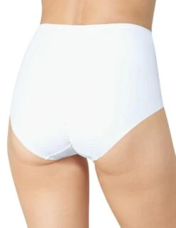10184401 Triumph Becca Extra High Cotton High Waist Control Brief - 10184401 White