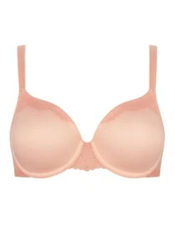 10193916 Triumph Lace Spotlight Underwired Bra - 10193916 Dusty Pink