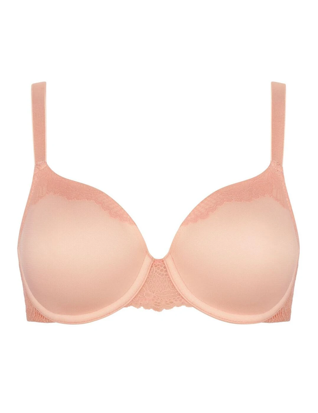 10193916 Triumph Lace Spotlight Underwired Bra - 10193916 Dusty Pink