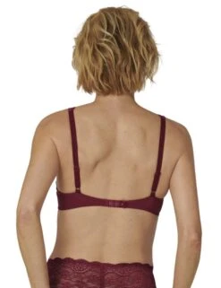 10166798 Triumph Amourette 300 Underwired Padded Bra - 10166798 Garnet Brown