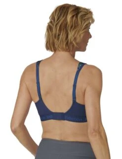 10201677 Triumph Triaction Energy Lite Wireless Sports Bra - 10201677 Blue/Dark Combination