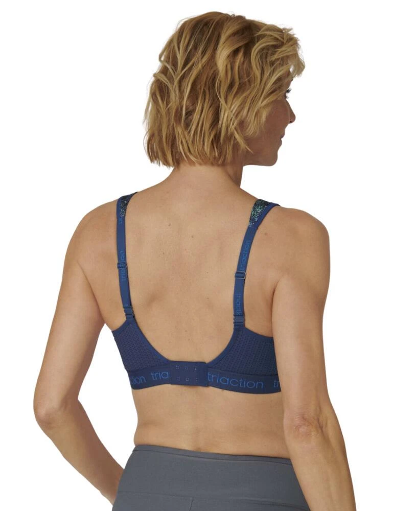 10201677 Triumph Triaction Energy Lite Wireless Sports Bra - 10201677 Blue/Dark Combination