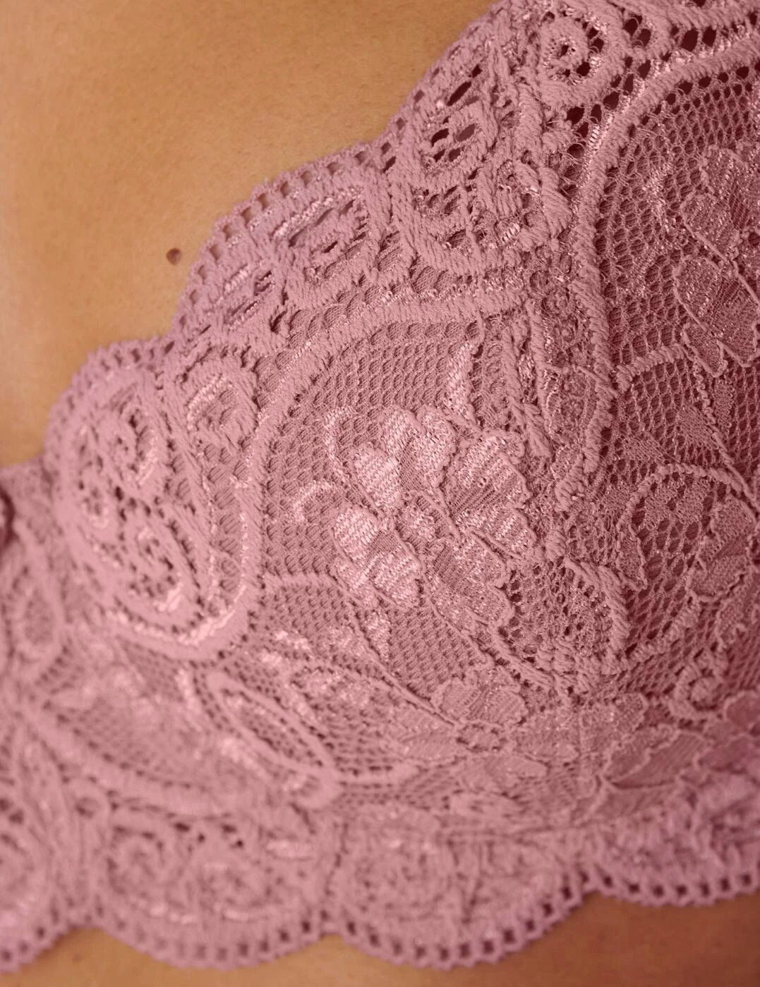 10166798 Triumph Amourette 300 WHP Padded Bra - 10166798 Naked Pink - Image 2