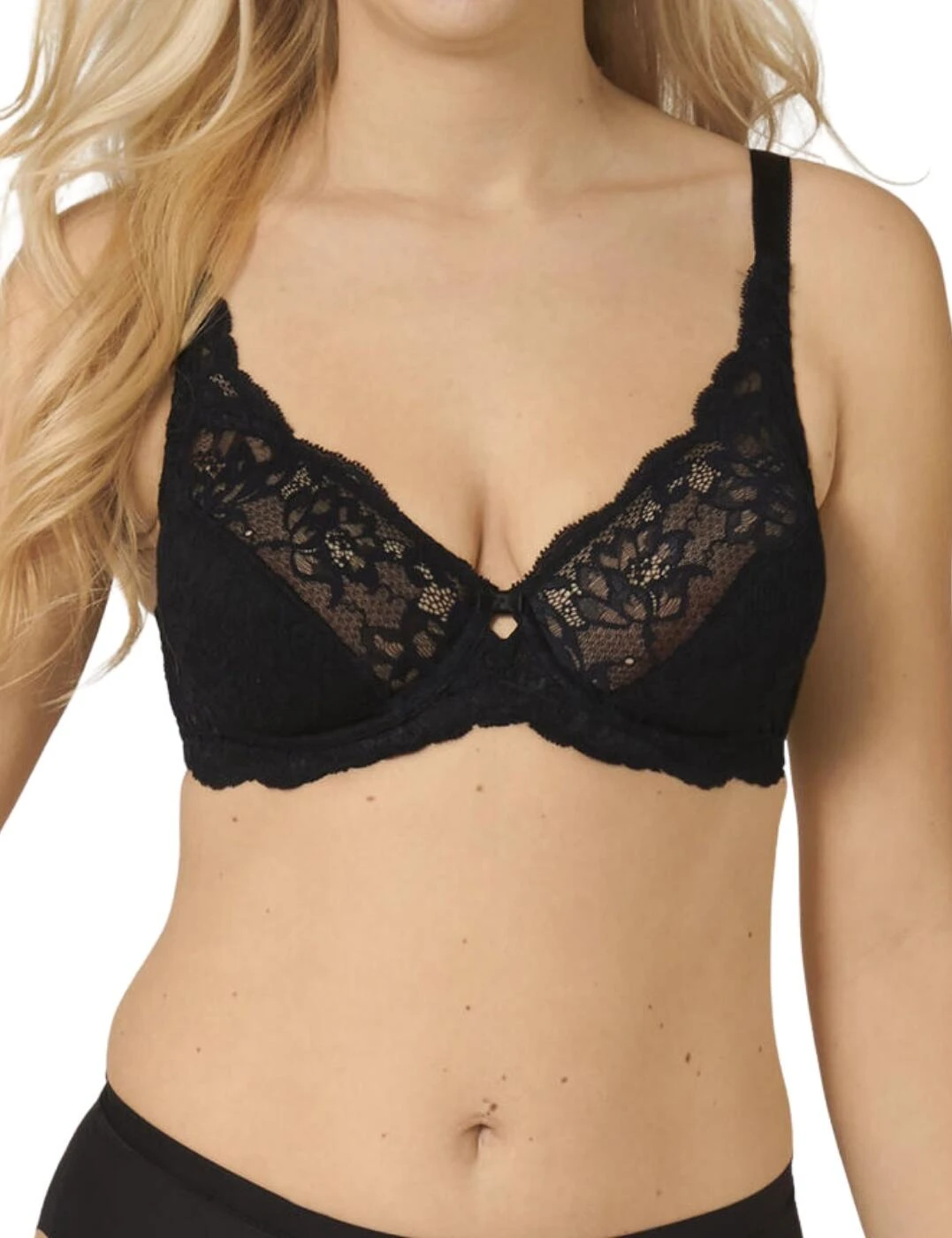 10180446 Triumph Amourette Charm W Bra - 10180446 Black - Image 2