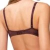 10201686 Triumph Amourette Charm Underwired Half-Cup Padded Bra - 10201686 Decadent Chocolate