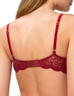 10213068 Triumph Amourette 300 Rococo Underwired Bra - 10213068 Mannish Red