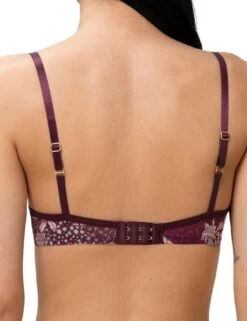 10213083 Triumph Lavish Spotlight Underwired Bra - 10213083 Claret