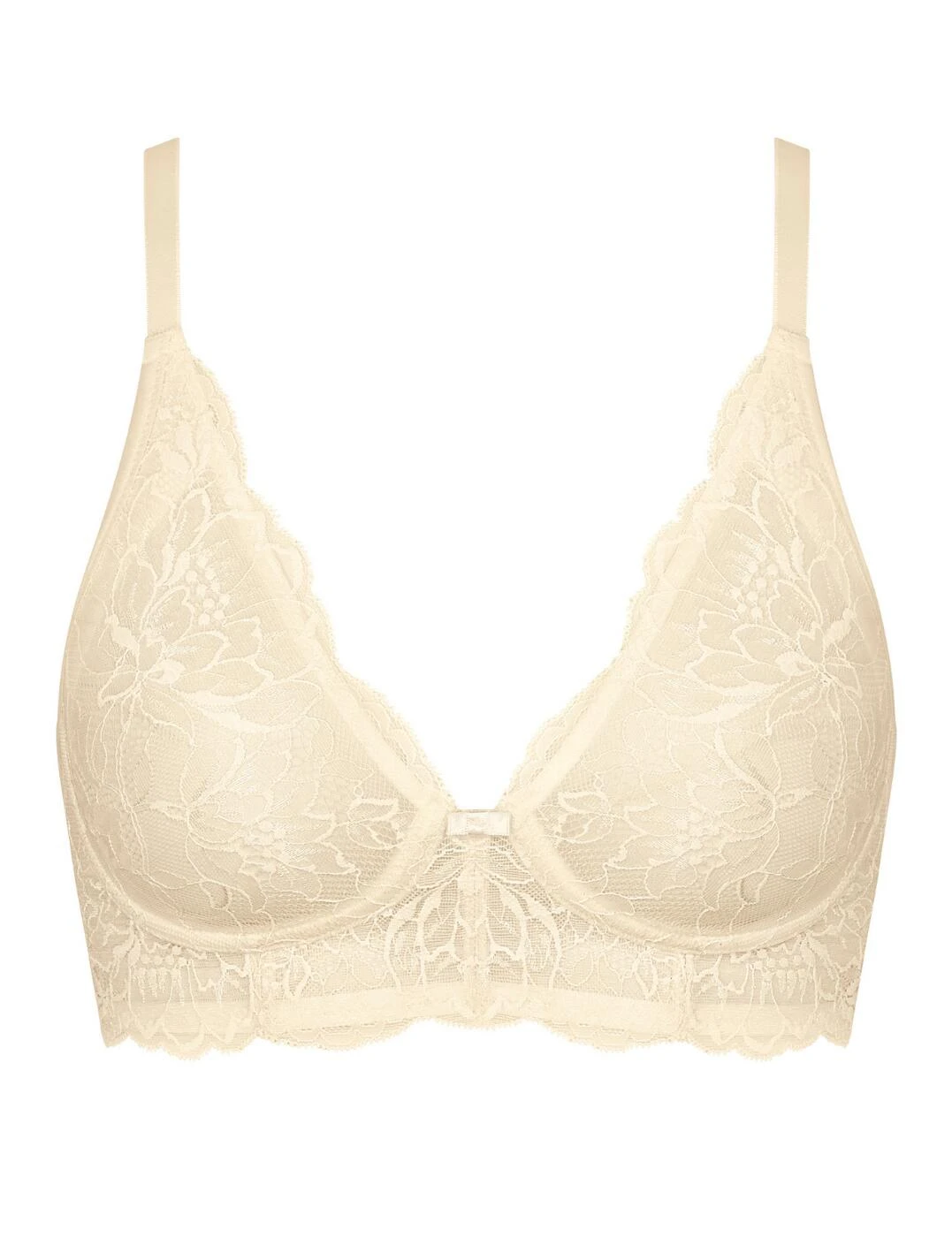 10210687 Triumph Amourette Charm Non-Wired Bralette Bra - 10210687 Creamy Dream - Image 3