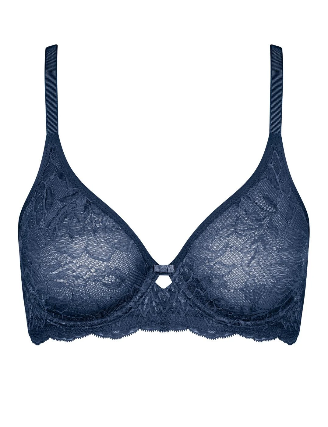 10199586 Triumph Amourette Charm Underwired Bra - 10199586 Blue Nights - Image 2