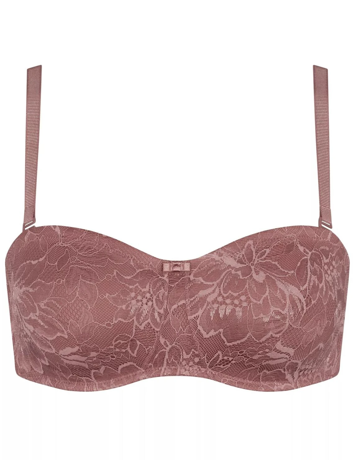 10208004 Triumph Amourette Charm Strapless Bra - 10208004 Rose Brown - Image 5