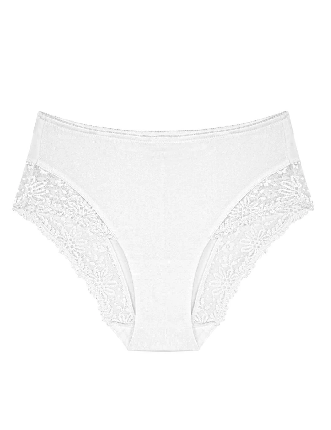 10210671 Triumph Ladyform Soft Maxi Brief - 10210671 White - Image 2