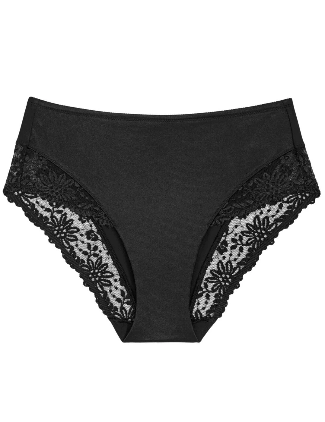 10210671 Triumph Ladyform Soft Maxi Brief - 10210671 Black - Image 2