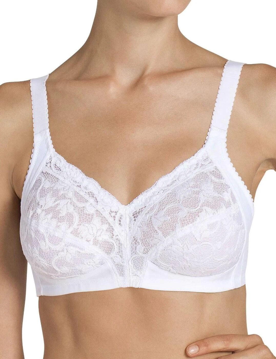 10135874 Triumph Delicate Doreen Bra - 10135874 White - Image 3