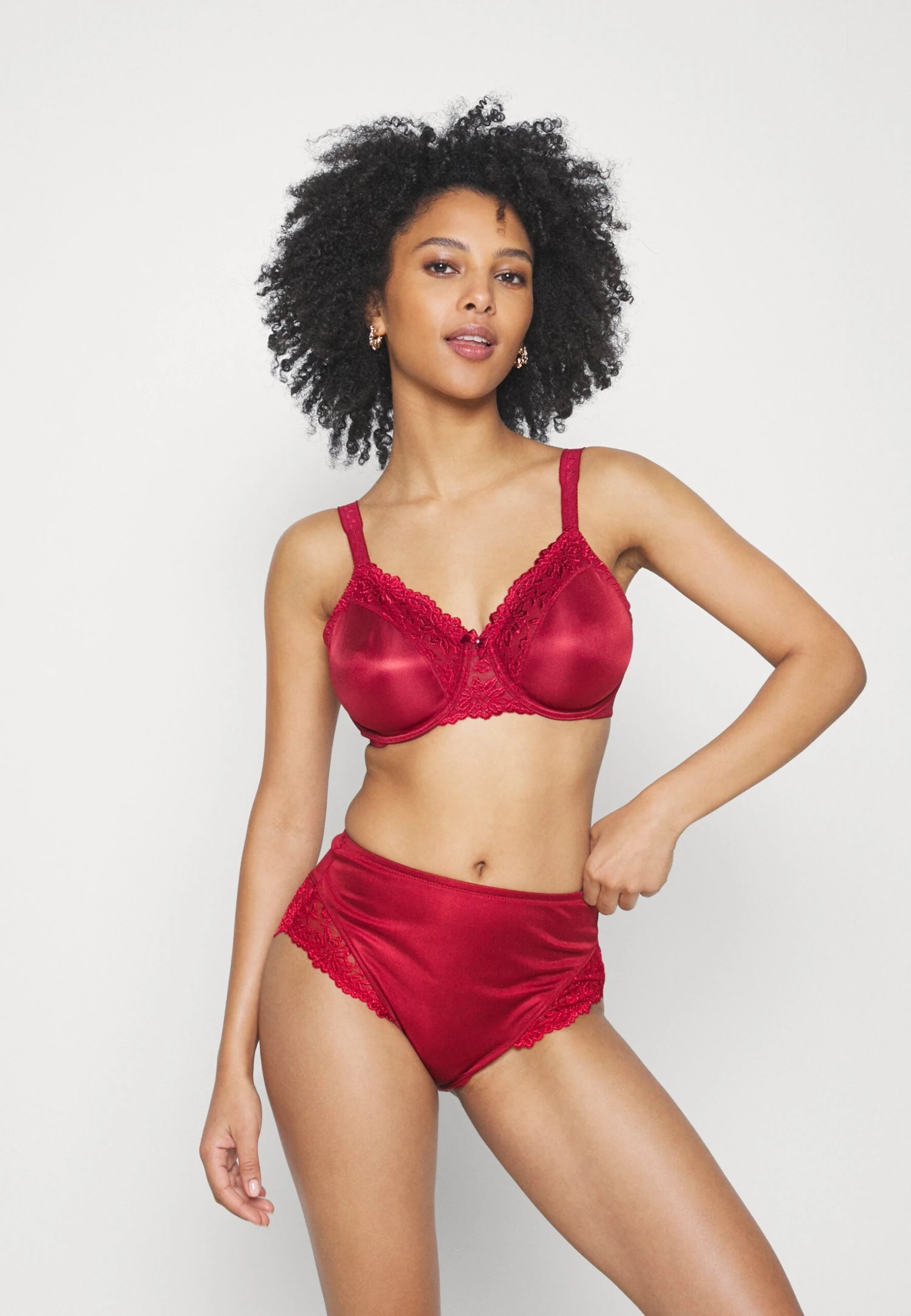 Triumph Ladyform- Briefs - Red Wood - Image 2