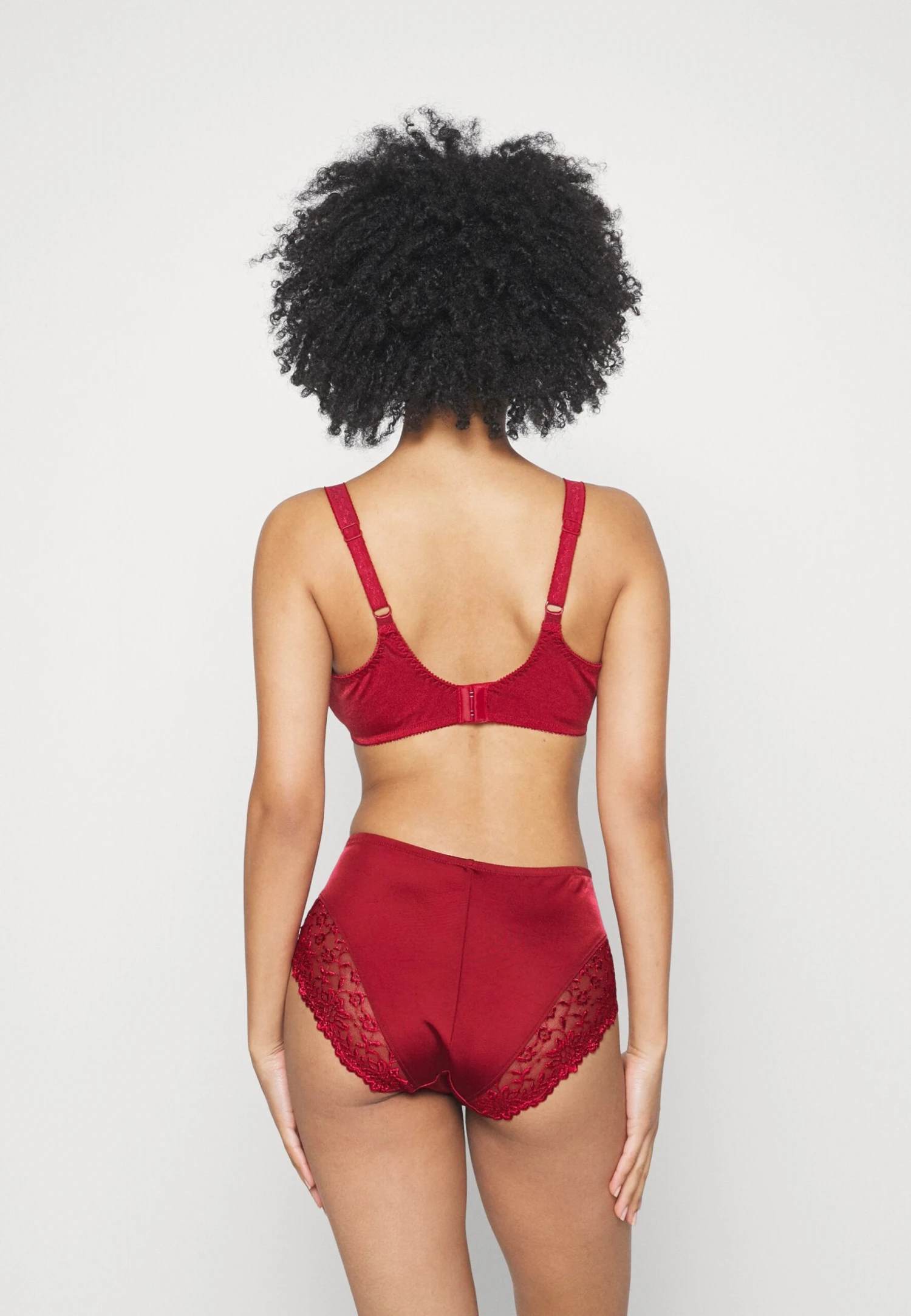 Triumph Ladyform- Briefs - Red Wood - Image 3