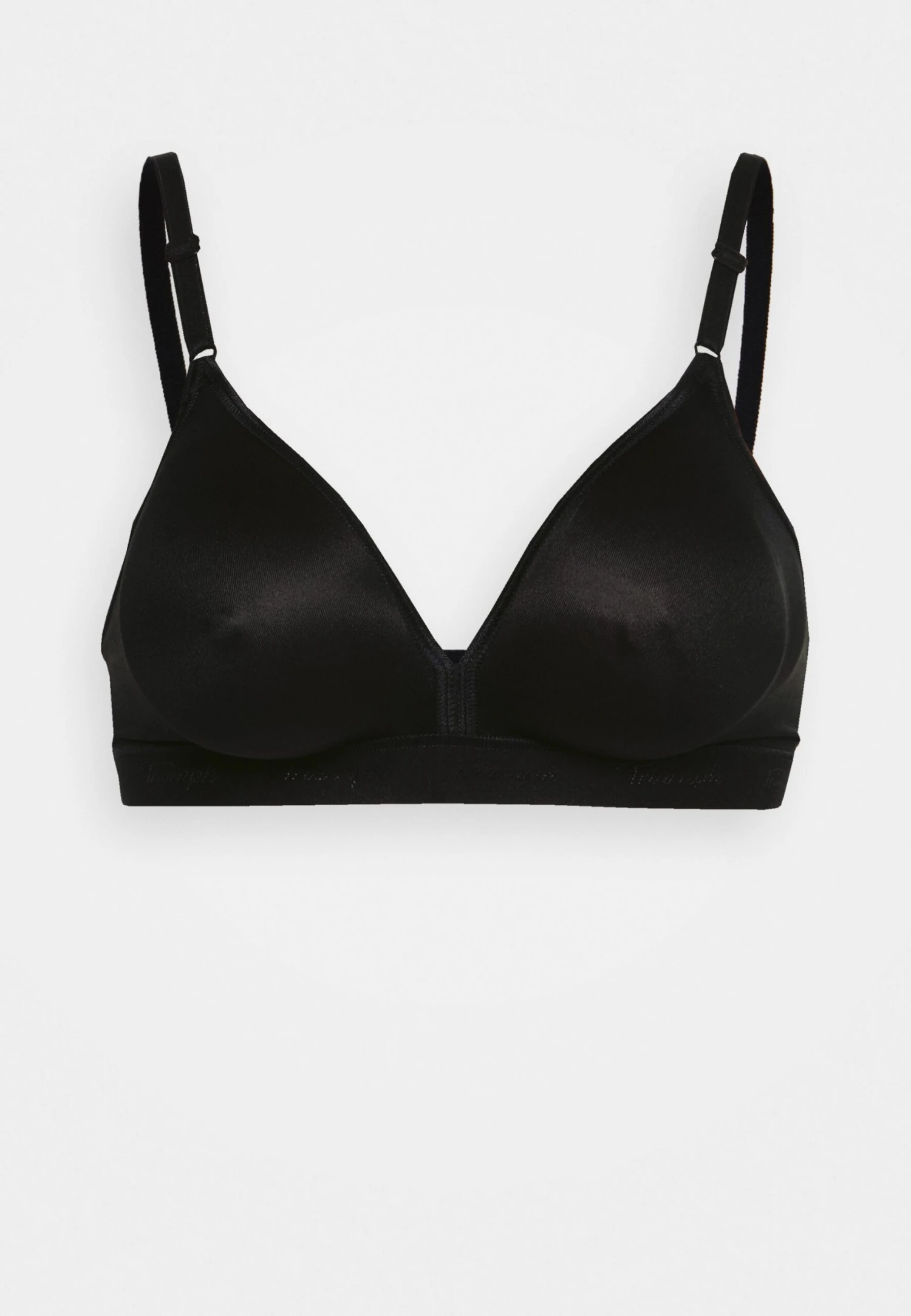 Triumph Fun - Triangle Bra - Black - Image 4
