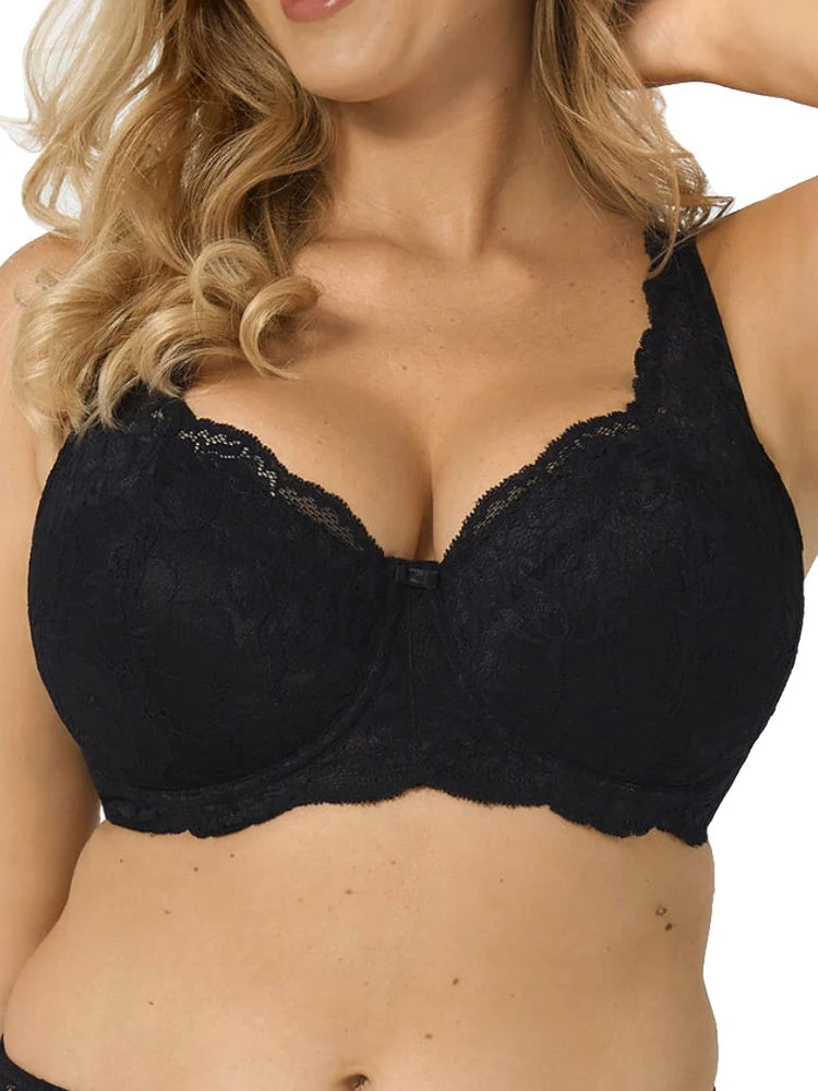 Triumph Amourette Charm WHP Half Cup Bra - Black