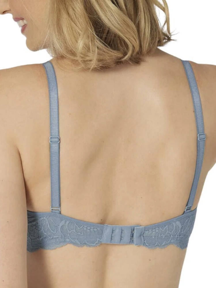 Triumph Amourette Charm Underwired Bra - Denim - Image 2