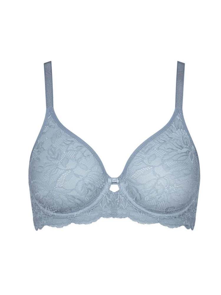 Triumph Amourette Charm Underwired Bra - Denim - Image 3