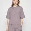 Triumph Boyfriend Mywear Boxy Shirt - Pyjama Top - Pigeon Grey