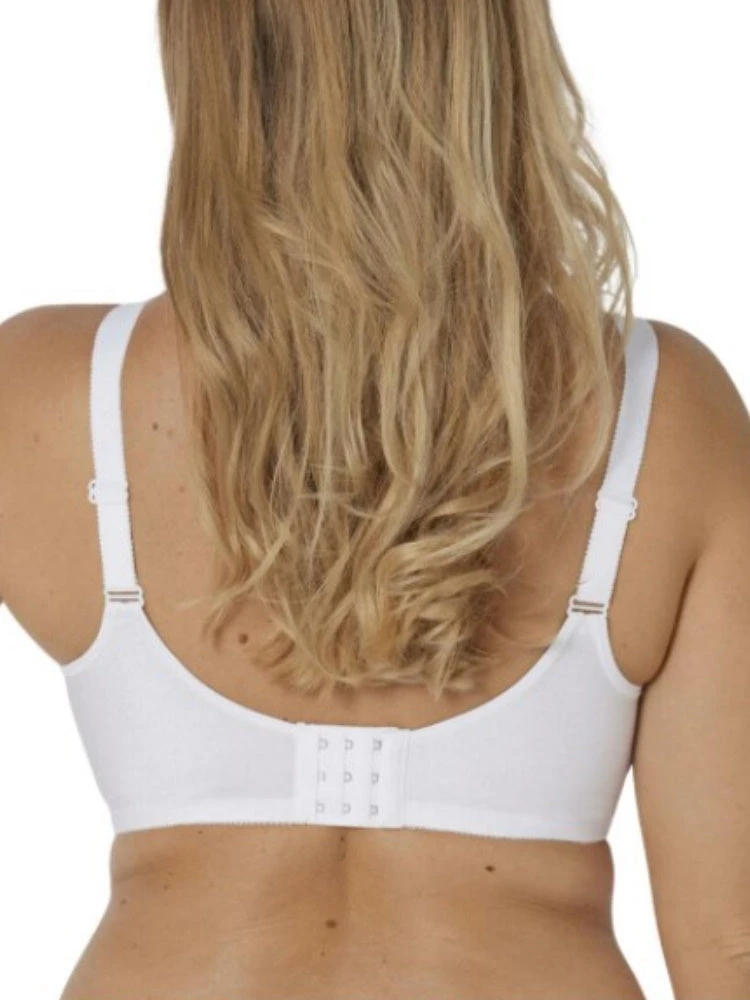 Triumph Doreen + Cotton Full Cup Bra - White - Image 2
