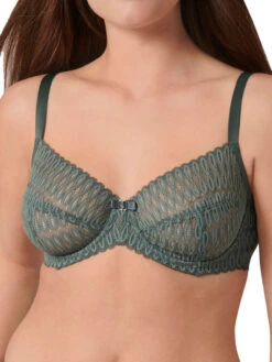 Triumph Aura Spotlight Bra - Smoky Green